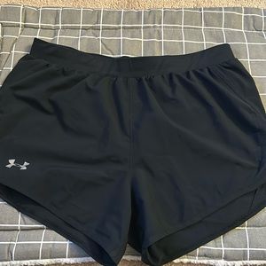 Black Under Armour Fly By Shorts